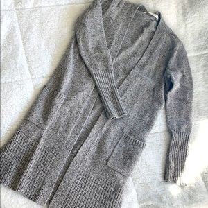 Athleta grey cardigan S